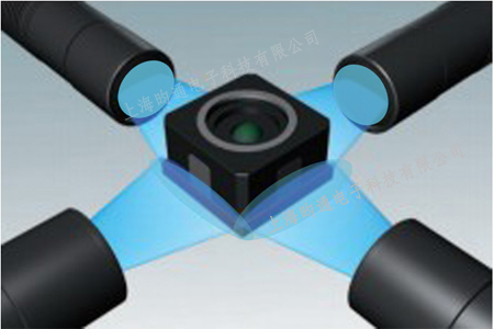 UVLED點(diǎn)光源攝像頭四邊點(diǎn)膠固化案例 UVLED點(diǎn)光源攝像頭四邊點(diǎn)膠固化案例