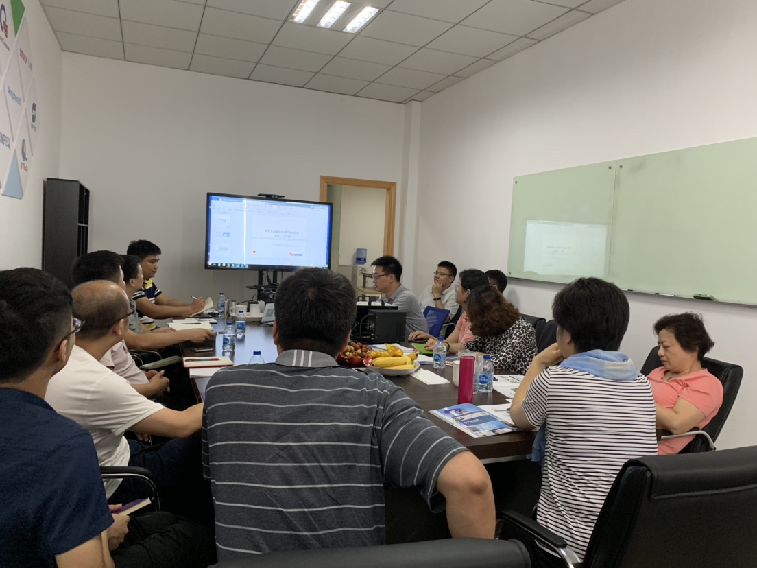 昀通科技對(duì)代理商進(jìn)行產(chǎn)品知識(shí)專業(yè)培訓(xùn)